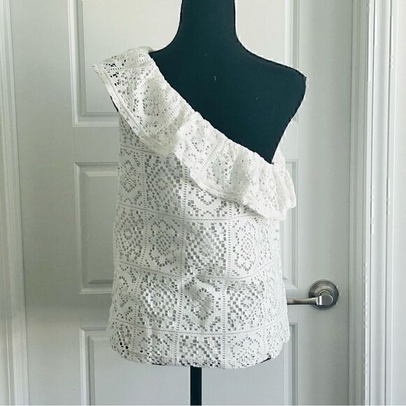 Pink Lily Boutique One Shoulder Blouse - Picture 4 of 4